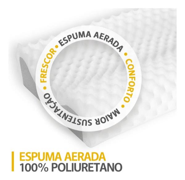 Travesseiro Contour Pillow - Cervical - Conforto Na Coluna - Imagem 9