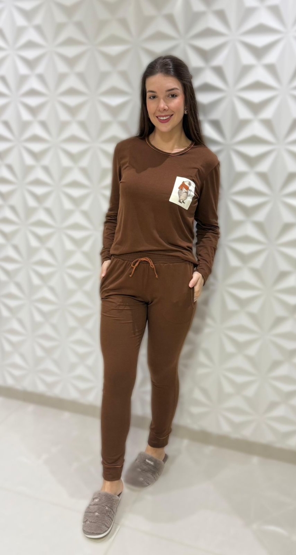Conjunto de Dormir – Suede Tam G