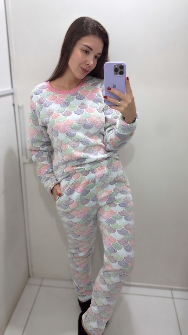 Conjunto de Dormir – Pijama de Fleece