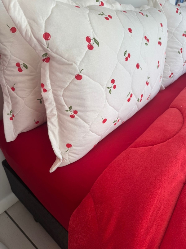 Coberdrom Malha cerejinha 100% Algodão - Plush Liso - Imagem 6