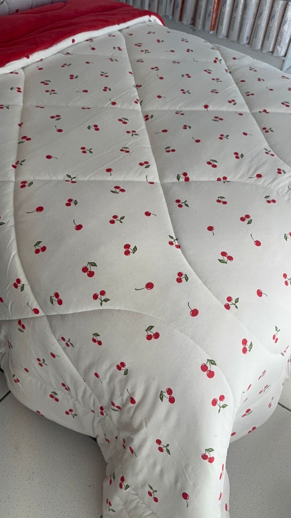 Coberdrom Malha cerejinha 100% Algodão - Plush Liso - Imagem 4