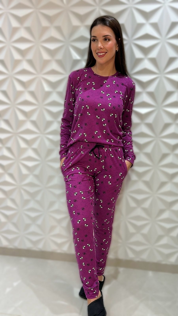 Conjunto de Dormir – Suede Tam G