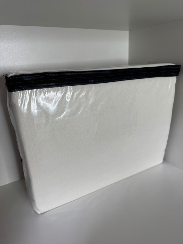 Cortina Lizil Decor 4,20 x 2,30 cor Marfim - Imagem 4