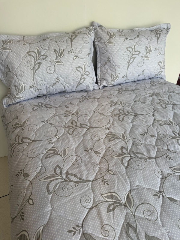 Cobre Leito Queen Percal 180 fios com Fronhas