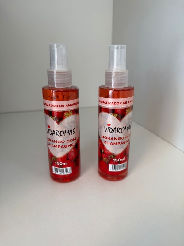 Aromatizador 150 ml Morango champagne