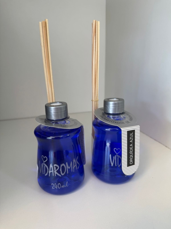 Aromatizador de Varetas 240ml Orquidea Azul